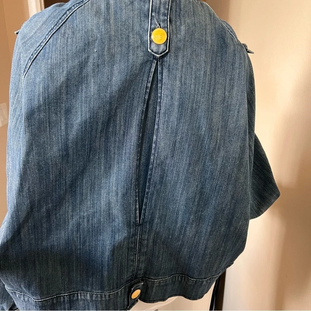 Vintage Apple Bottoms Denim Jacket with Yellow Signature Buttons - Picture 8 of 15